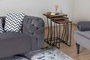 Hanah Home Juego de mesas nido Ren - Walnut